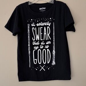 Black Harry Potter Graphic Tee